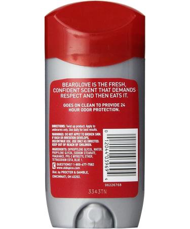 Old Spice Wild Collection Men's Deodorant Bearglove 3 oz - Pack of 2 | Buy Online Fast International Shipping - Buy Online on SooperMarket.com