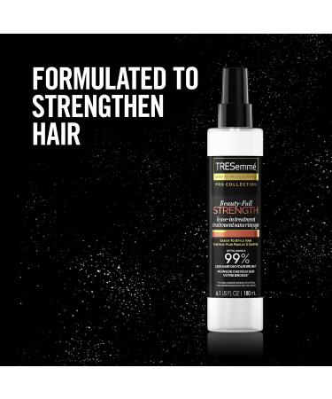 TRESemm Pro Collection Beauty-Full Strength Leave-In Treatment for Fine Damaged Hair - Lightweight Formula to Reduce Breakage 6.1 oz 6.1 Fl Oz (Pack of 1) - Buy Online on SooperMarket.com