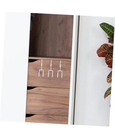 CHILDWEET Wall Coat Hanger 4pcs Wall Mounted Hooks Wall Mount Hooks Door Hanger Hook Door Hook Towel Organizer 19X9X5CM White - Buy Online on SooperMarket.com