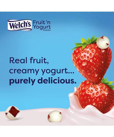 Welch's Fruit Snacks Fruit 'n Yogurt Variety Pack - Bulk Pack of 42 Individual 0.7 oz Bags - Strawberry Blueberry Acai & Mango Peach Flavor - Single Serve Snack - Buy Online on SooperMarket.com