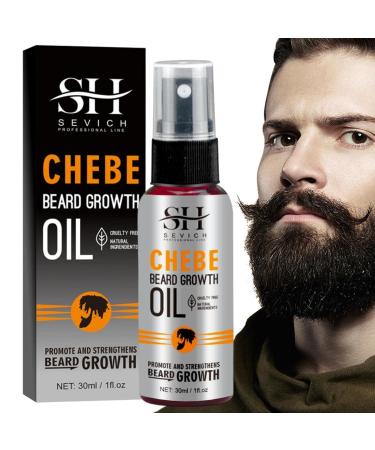 Bartwuchs Oil - Nourishing Essential Beard Growth Serum | 1 fl. oz Thickening & Nourishing Fluid for Fuller Beard - Buy Online on SooperMarket.com