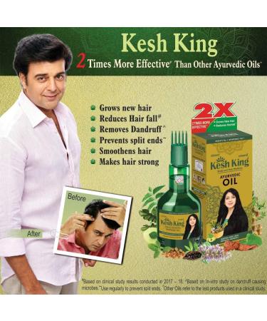 Kesh King Ayurvedic Hair Oil 100ml - Natural Hair Care Solution - Buy Online on SooperMarket.com