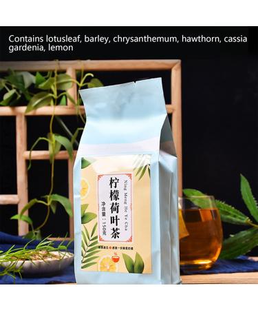 30 Packs 150G Lemon Lotusleaf Tea Strong Fragrance Fruity Aroma Sweet Sour Taste Independent Pouches Easy To Carry Around Herbal Tea Suitable for Gifts for Family and Friends - Buy Online on SooperMarket.com