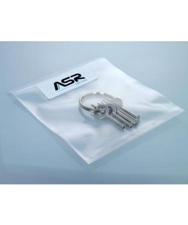 ASR Tactical 5-Pack American Universal Handcuff Keys - Law Enforcement Standard Issue - Buy Online on SooperMarket.com
