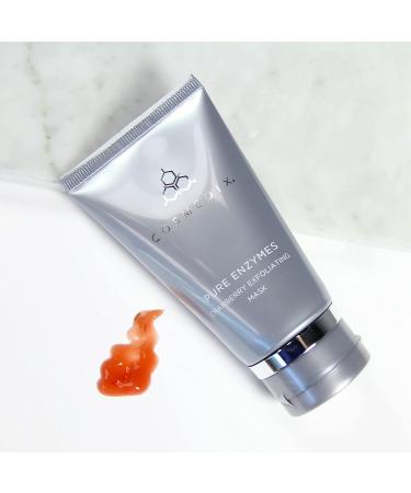 COSMEDIX Pure Enzymes Cranberry Exfoliating Mask - Gentle Exfoliation for Dry Skin | Smooth Texture with L-Lactic Acid & Cranberry Enzymes | Cruelty-Free - Buy Online on SooperMarket.com