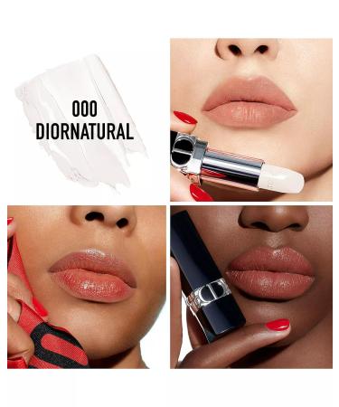 Dior Rouge Dior Natural Couture Colour Refillable Lip Balm #000 - Best Hydrating Lip Care | 0.12 Ounce - International Shipping Available - Buy Online on SooperMarket.com
