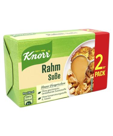Buy Knorr Cream Sauce 18x68g Delicious Light Brown Sauce Without Flavor Enhancers for International Shipping - Buy Online on SooperMarket.com