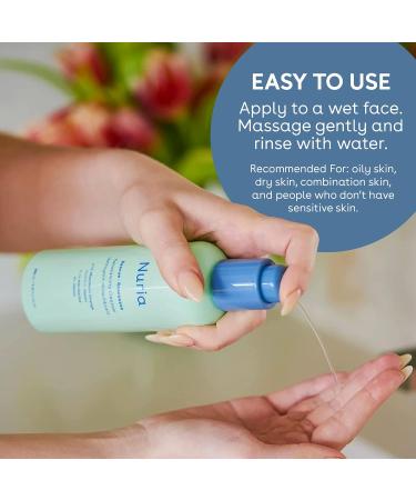 Buy Nuria Rescue Rebalancing Daily Facial Cleanser for Oily Skin - Mandarin Orange Face Wash 200mL | International Shipping Available - Buy Online on SooperMarket.com
