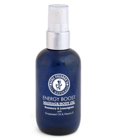 Energising massage oil - rosemary & lemongrass 100ml