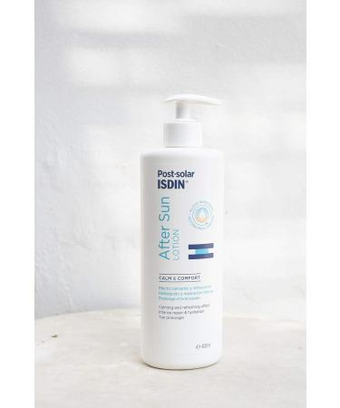 ISDIN Post-Solar Aftersun Lotion 400ml - Soothes & Hydrates Sun-Damaged Skin | 1 Pack - Fast International Shipping - Buy Online on SooperMarket.com