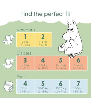 Muumi Baby ko Diapers Size 6 (12-24 kg) - Soft Breathable & Chemical-Free 34 Pieces - Buy Online on SooperMarket.com