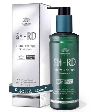 SH-RD Nutra-Therapy Shampoo for Dry Damaged Color-Treated Frizzy & Bleached Hair | Repair Treatment with Proteins for Split Ends & Moisture | Sulfate-Free - 8.45oz/250ml