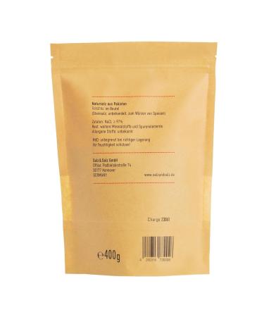 Premium Himalayan Pink Salt - Coarse & Fine 400g & 900g - 100% Natural Additive-Free Rock Salt for Mills & Connoisseurs - Buy Online on SooperMarket.com