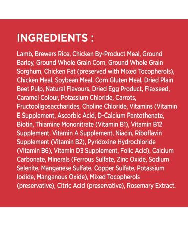 IAMS Proactive Health Minichunks Dog Food Dry Adult Lamb & Rice Recipe 13.6kg (30LB) Bag 13.6 kg (Pack of 1) Dog Food - Buy Online on SooperMarket.com