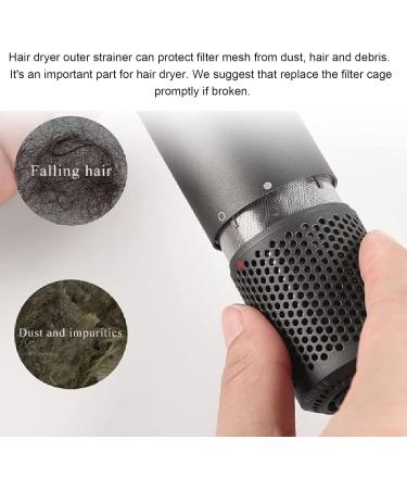 Hair Dryer External Filter Cage Easy to Install Strong Reusable Hair Dryer External Filter for HD08 - Buy Online on SooperMarket.com