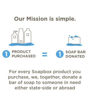 Soapbox Vanilla & Lily Blossom Body Wash 16oz (Pack of 3) - Moisturizing Cleanser with Aloe Vera & Shea Butter | Paraben, Gluten, Silicone Free - Vegan & Cruelty-Free - Buy Online on SooperMarket.com
