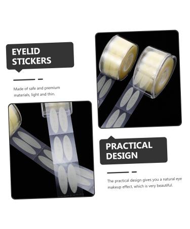 BELLIFFY 4 Rolls Double Eyelid Stickers Natural Ultra Invisible Instant Eyelid Lifter Strip Double Eyelid Strip Female Eyelid Tape Eye Shaping Makeup Supplies Round Stickers Eye Sticker Pvc - Buy Online on SooperMarket.com
