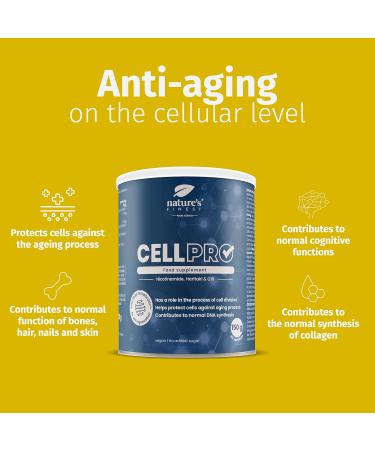 Nature's Finest Cell PRO | Advanced Anti-Age Formula | Nourishes & Rejuvenates Skin | Supports Optimal Cellular Health & Vitality | Vegan | 3rd Party Quality Tested 1 - Buy Online on SooperMarket.com