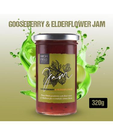 Highfield Preserves Jam & Curd Pick N Mix - Choose From 8 Flavours | Blackberry Blackcurrant Gooseberry Passionfruit Raspberry Sicilian Lemon Strawberry Frutti - Pack of 3 - Buy Online on SooperMarket.com