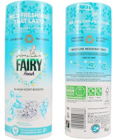 Fairy Non Bio In-wash Scent Booster Beads 176g x 6 Pack