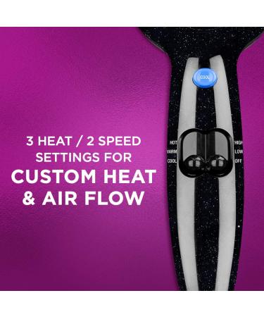 Conair 1875 Watt Professional Hair Dryer with Ionic Conditioning - Black/Chrome - Buy Online on SooperMarket.com