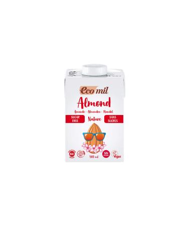 Almond Drink Sugar-Free BIO 500 ml Ecomil