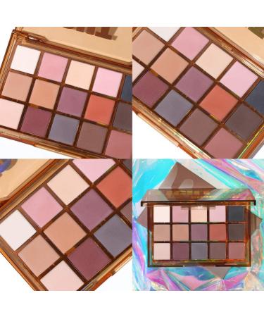 Colorfullavie 15-Color Sweet Party Eyeshadow Palette - Neon Shimmer Glitter & Matte Blendable Eye Shadow for Vibrant Makeup Looks - Buy Online on SooperMarket.com