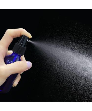 Buy 60ml Blue Spray Bottles - Refillable Travel Fine Fog Spray for Hair Cleaning & Aromatherapy (2-Pack) - Buy Online on SooperMarket.com