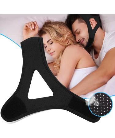 Anti Snoring Chin Strap - Adjustable, Comfortable Sleep Aid for Men & Women - Buy Online on SooperMarket.com
