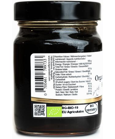 Organic Raw Black Forest Bee Honey - 450g Oak Forest Honeydew from Aphids - Buy Online on SooperMarket.com