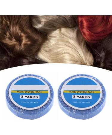 2 Rolls of Tape Extensions Glue Double-sided Adhesive Tape Wig Support Tape Replacement Tape for Tape in Hair Extensions Waterproof Sweat-proof Strong Adhesive Hair System - Buy Online on SooperMarket.com