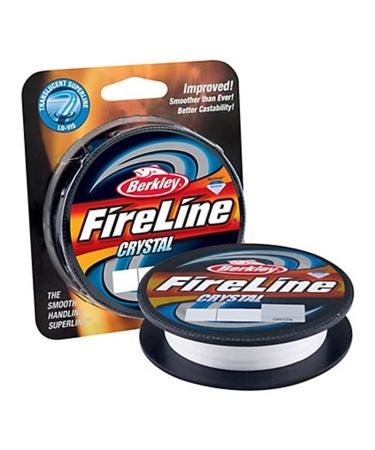 Berkley Fused Crystal Fireline, 20/8 Lb, 125 Yd , Crystal