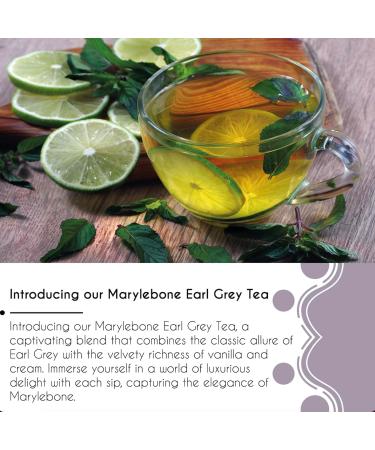 Thames Tea: Premium Flavoured Loose Leaf Cream Earl Grey - Tubebox | Luxury British Tea Experience - Buy Online on SooperMarket.com