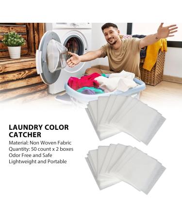 Color Catch Sheets for Laundry 160 No Fragrance Count Color Catcher Sheets Clothes Dye Catcher Color Absorbing Grabbers Laundry Sheets - Buy Online on SooperMarket.com