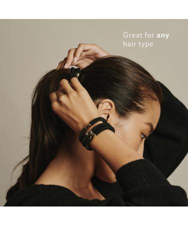 L. Erickson Grab & Go Pony Tube - Black Opal Black | Stylish Hair Accessories for Effortless Updos - Fast International Shipping - Buy Online on SooperMarket.com