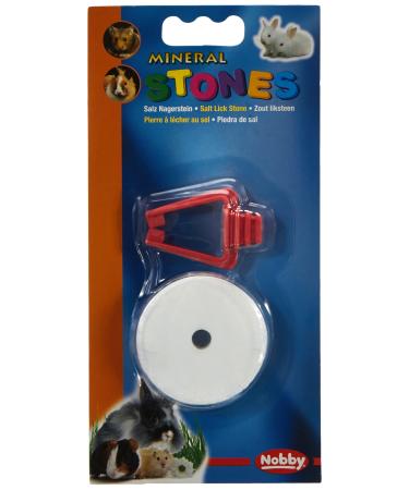 Nobby salt lick with holder 50 g 1 piece (1 pack)