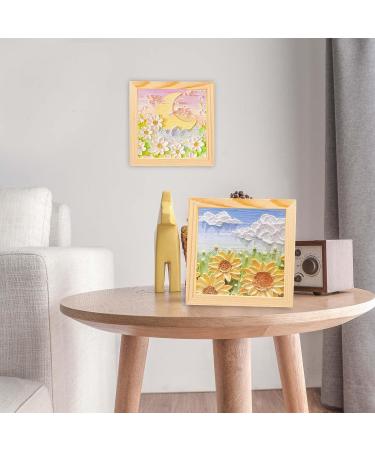 8 Pieces 6x6 Inch Square Unfinished Wood Panels for Painting & Drawing - Buy Online on SooperMarket.com