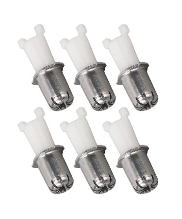 10-Pack Universal Nose Hair Cutter Replacement Heads - 360 Rotatable Blades for Earring & Nose Hair Trimmers - Buy Online on SooperMarket.com