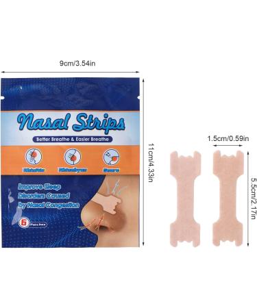 Brrnoo Extra Strength Nasal Strips for Snoring - 54pcs | Congestion Relief, Reduce Snoring & Improve Sleep | Elastic Nose Sticker Patches - Anti Snoring Devices - Buy Online on SooperMarket.com