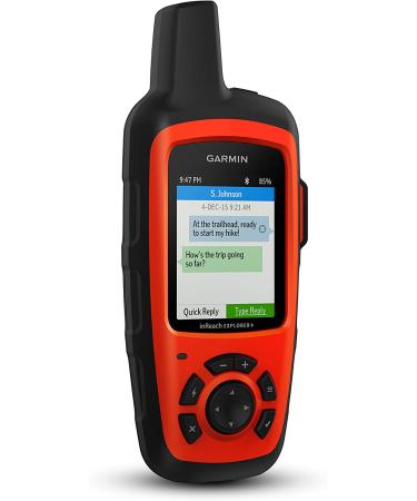 Garmin 010-01735-10 inReach Explorer+  Handheld Satellite Communicator with Topo Maps and GPS Navigation - Buy Online on SooperMarket.com
