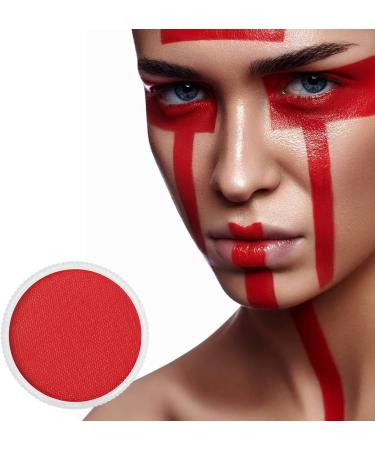 Go Ho Red Face Body Paint Makeup 25g - Professional Water-Based Creamy to Gel Body Painting Palette for Cosplay, SFX, Costumes, Festivals, Halloween - Buy Online on SooperMarket.com