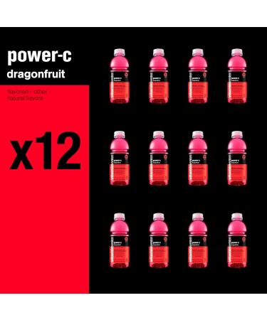 Buy Vitaminwater Power-C Dragonfruit - Electrolyte Enhanced Drink 20 Fl Oz (12 Pack) | International Shipping Available - Buy Online on SooperMarket.com