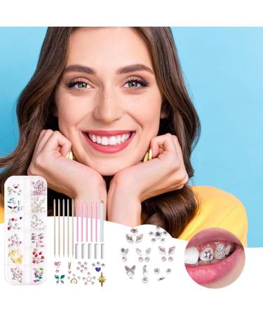 Buy NIKTULE DIY Crystal Tooth Sets - Complete Disch-Edelstein Collection for Men & Women | International Shipping Available - Buy Online on SooperMarket.com