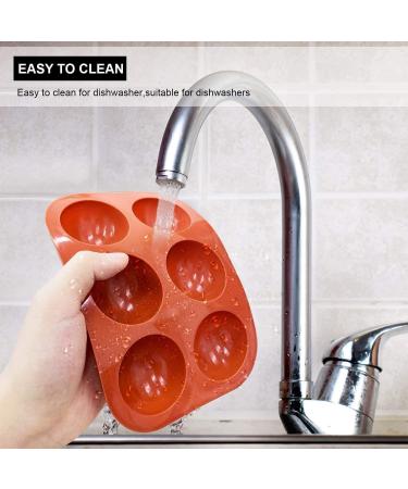 Bestylez 4 Pcs Medium Silicone Molds + Droppers for Hot Chocolate Bombs - 4 Pack, 6 Holes, 2 Inch - Buy Online on SooperMarket.com