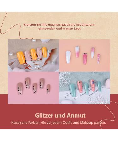 Phoenixy UV Gel Nail Polish Set - 10 Color DIY Starter Kit with 36W LED Nail Lamp | At-Home Gel Nail Art - Buy Online on SooperMarket.com