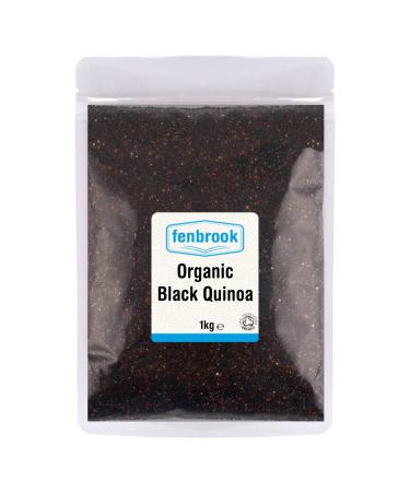 Organic Black Quinoa 1kg Certified Organic by Fenbrook Organic