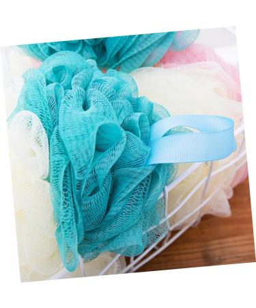 Angoily 6 Pcs Natural Loofah Bath Sponge Set - Soft Shower Poufs for Exfoliating Skin & Luxurious Bath Experience - Buy Online on SooperMarket.com