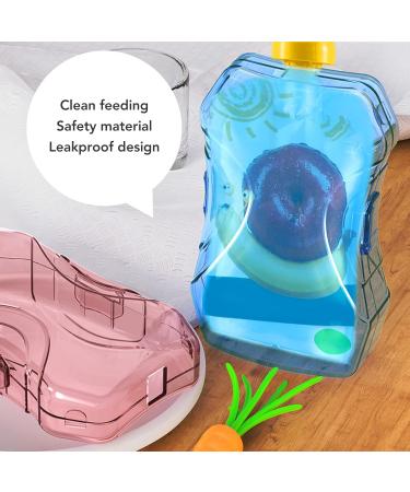 Original Squeeze-Proof Food Bag Holder for Toddlers - Blue | International Shipping Available - Buy Online on SooperMarket.com
