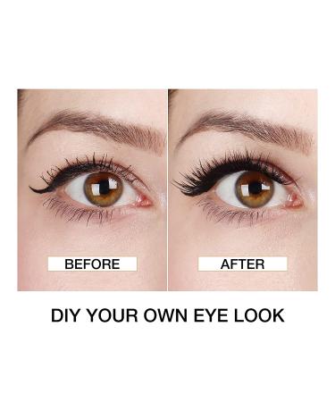 LASHVIEW DIY Eyelash Extension Kit with Cluster Lashes Glue and Tweezers - 56D#KIT 12&14mm - Buy Online on SooperMarket.com