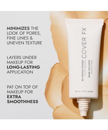 COVER FX Blurring Primer 1 Fl Oz - Mattifying Pore Minimizing Primer for All Skin Types - Soft-Focus Finish - Buy Internationally - Buy Online on SooperMarket.com